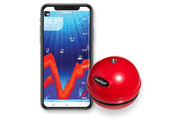 A Smartphone Fish Finder??? The FishPod 5X... for Alternative Fishermen
