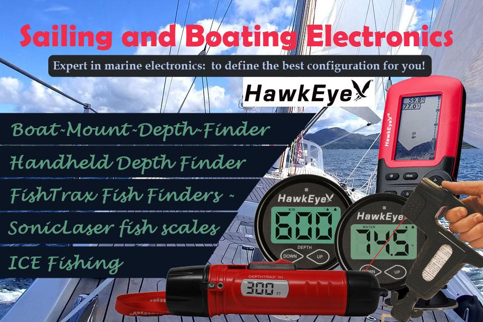 Fish Finders and Depth Sounders – HawkEye® Electronics