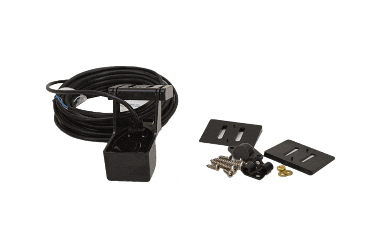 transom-mount-transducer-with-temperature-kit
