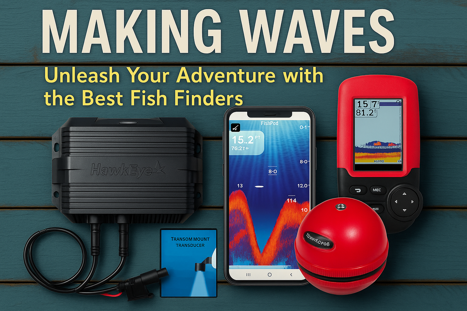 Making Waves: Unleash Your Adventure with the Best Fish Finders