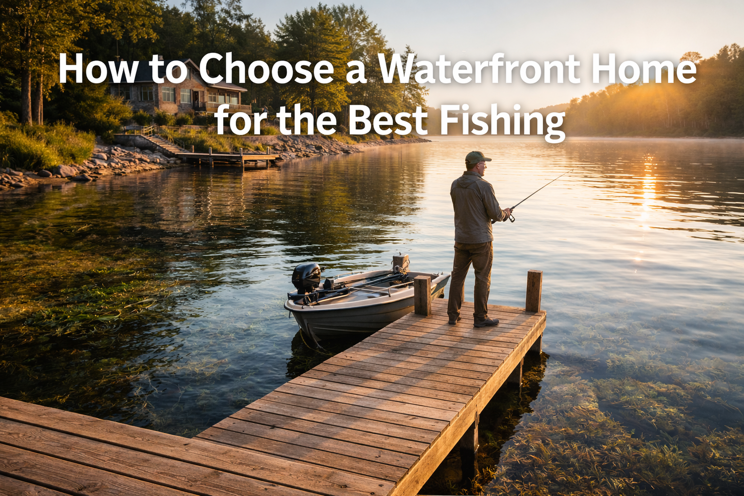 Moving Near Water: How to Know If It’s Actually a Good Fishing Spot Before You Commit