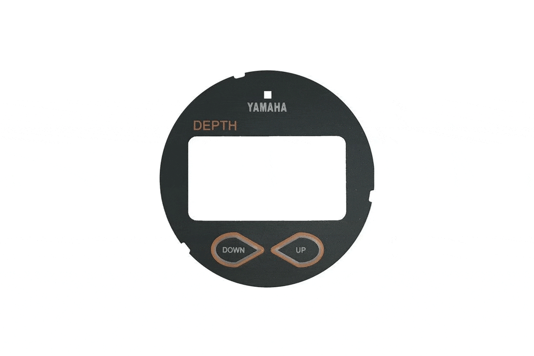 Yamaha Depth Finder Face Plate HawkEye® Electronics
