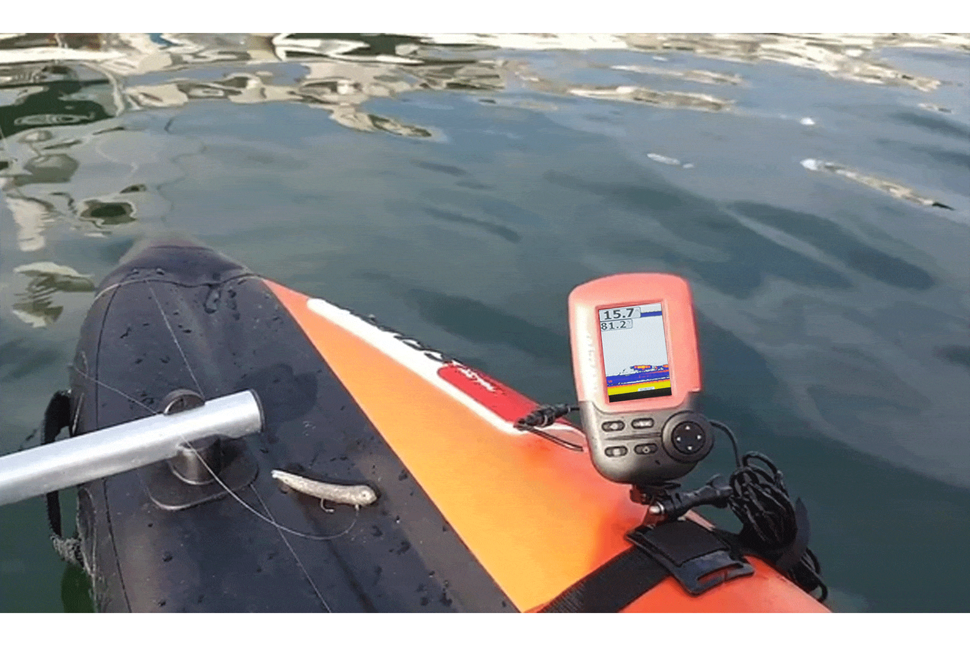 FishTrax 1C | Float Tube Fish Finder Fish Finder – HawkEye® Electronics