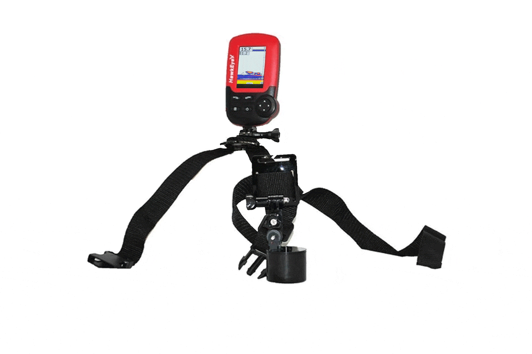 TraxMount Strap Mount - Kayak Fish Finder – HawkEye® Electronics