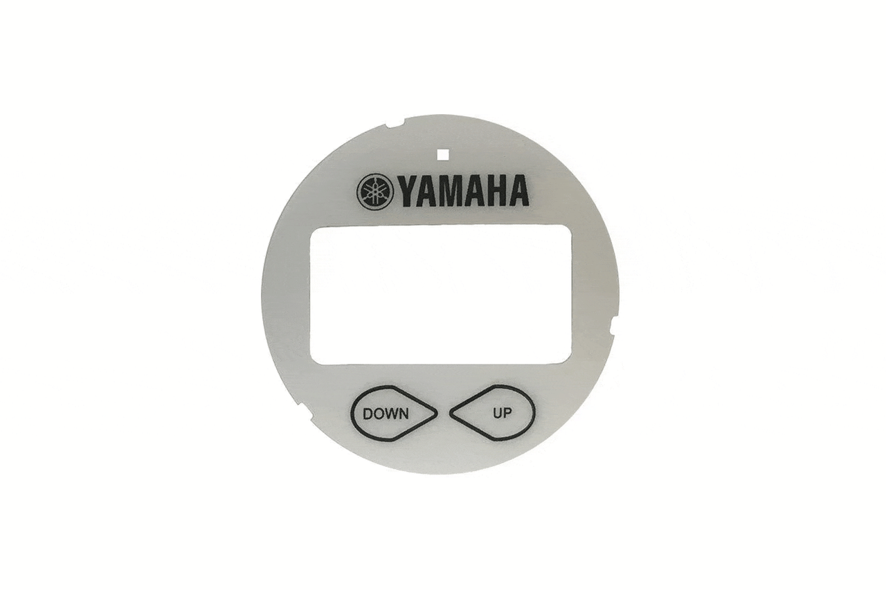 Yamaha Depth Finder Face Plate HawkEye® Electronics