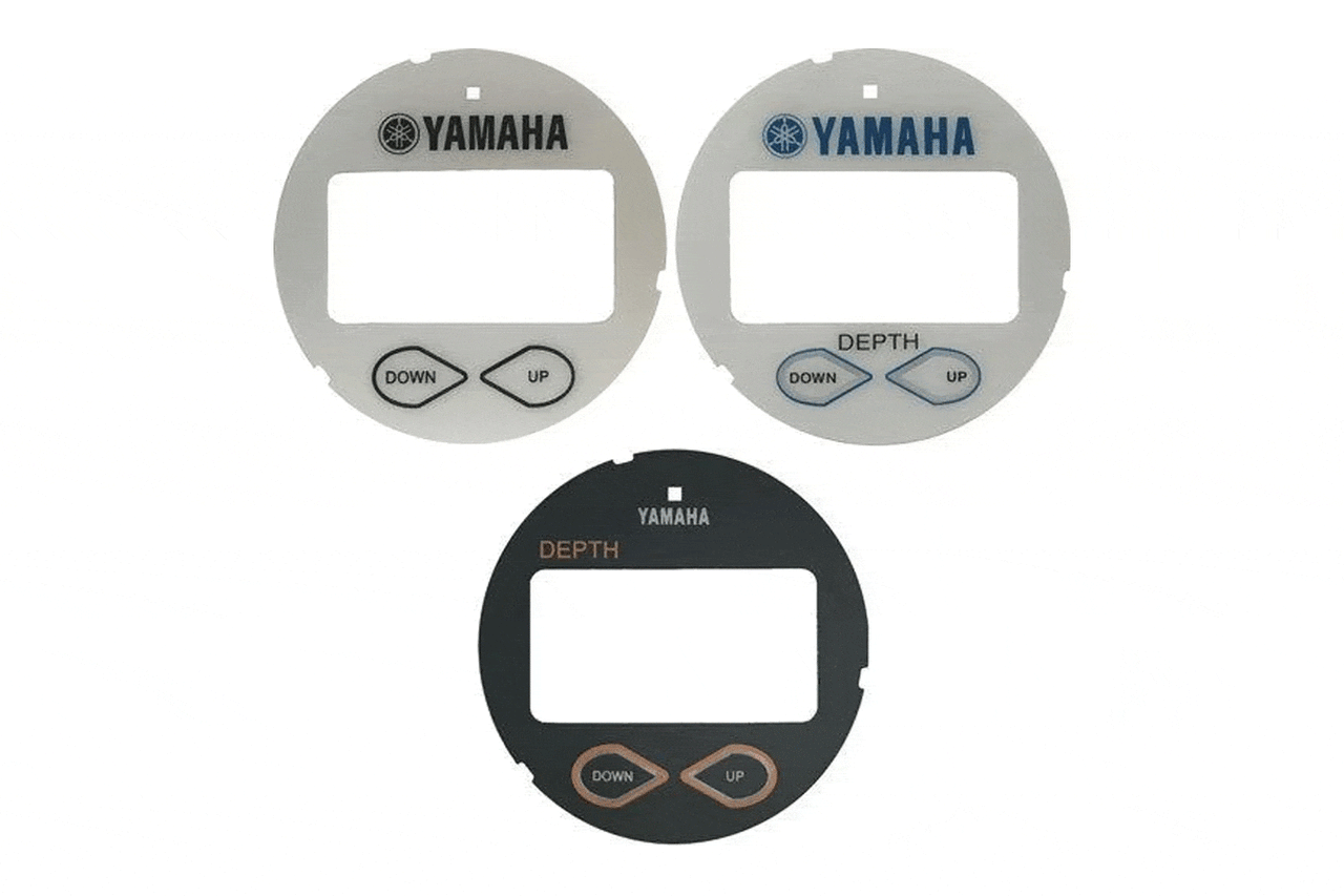 Yamaha Depth Finder Face Plate HawkEye® Electronics